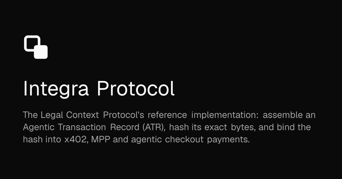 Integra Protocol: the Legal Context Protocol reference implementation